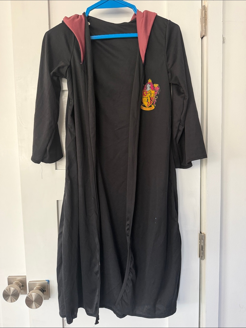 Kids Harry Potter Gryffindor Hooded Robe Jacket with Crest